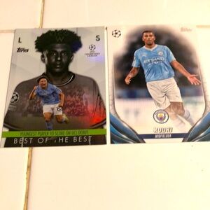 Rodri card and Rico Lewis special card